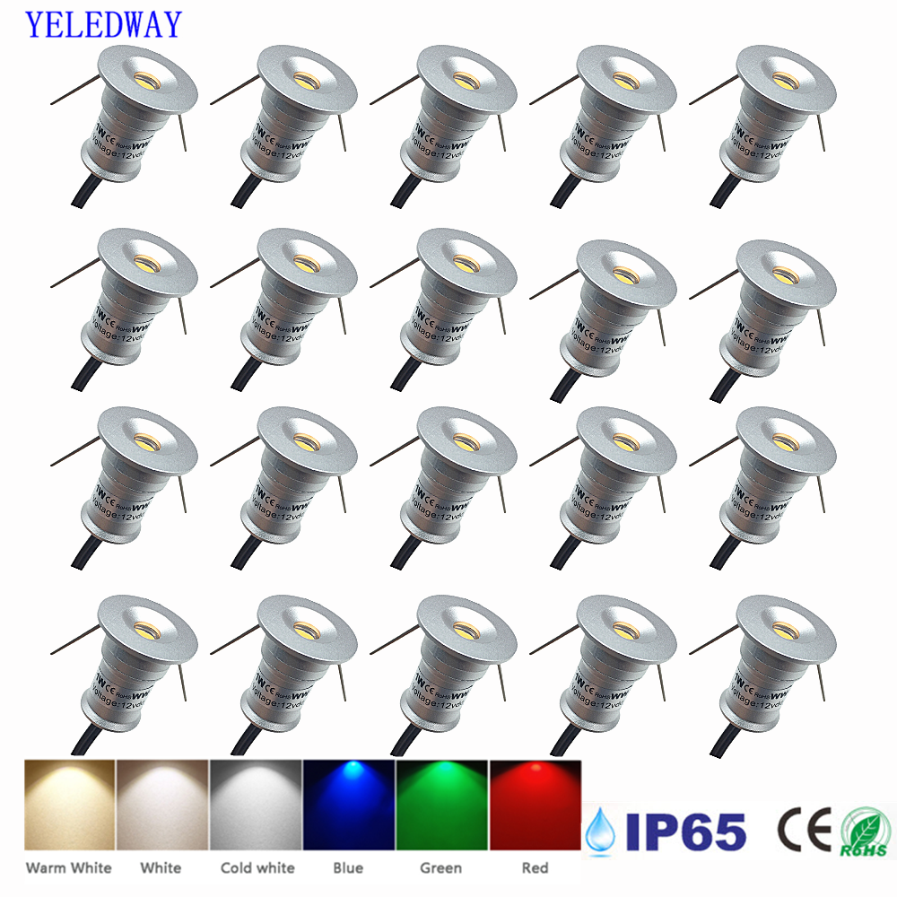 Outdoor Lighting Under Roof - 1W Small Downlight Recessed Ceiling Outdoor