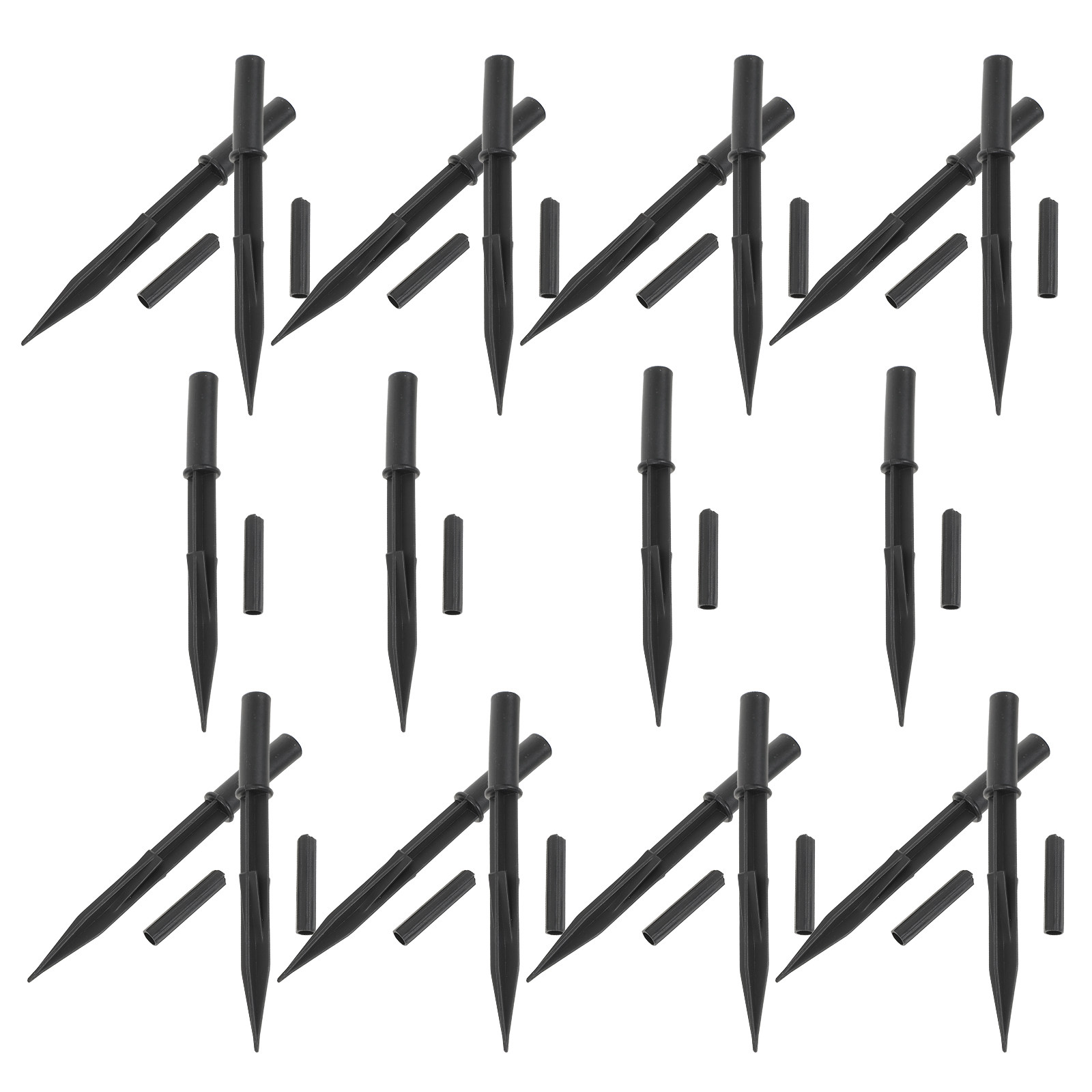 Outdoor Lighting Ground - 20Sets Plastic Solar Light Stakes Reinforced