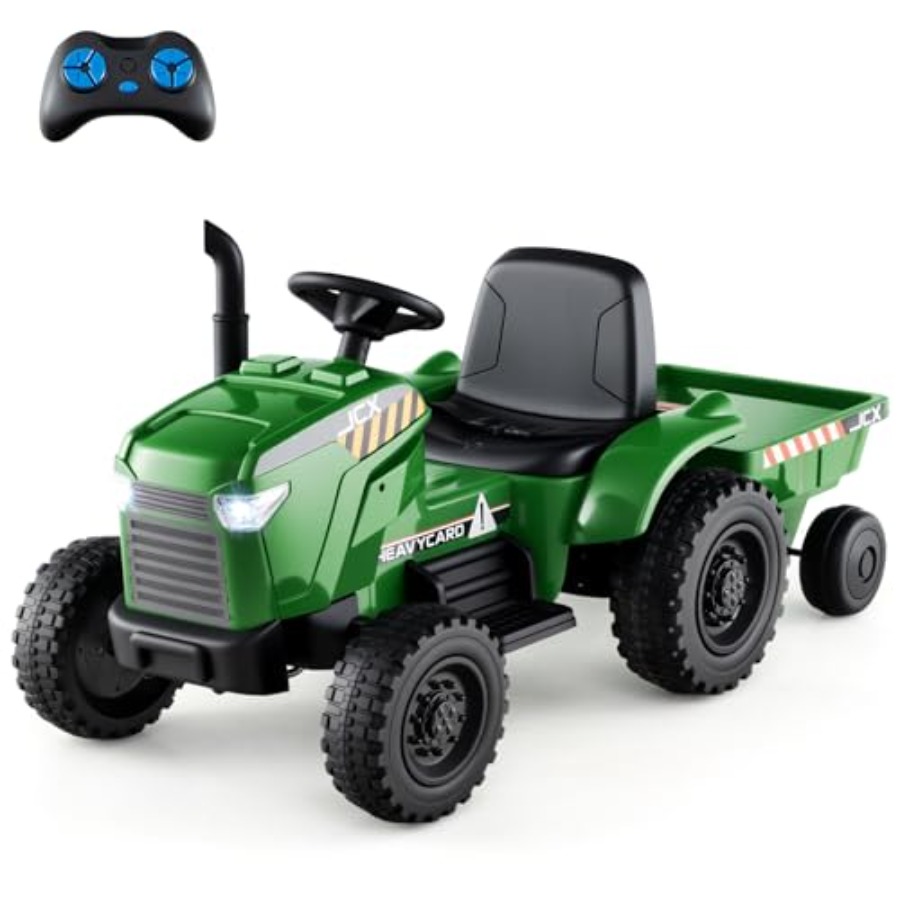 Outdoor Lighting Controller - Ride on Tractor with Trailer for