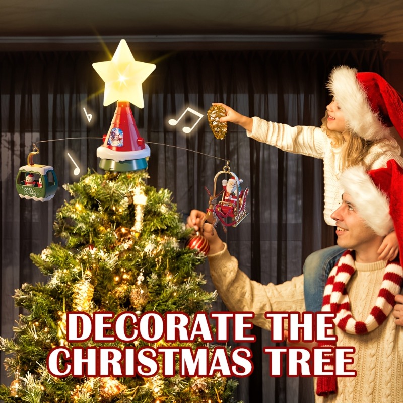 Christmas Tree Top Rotating Ca - Outdoor Lighting Tree 评论和价格