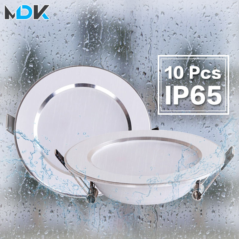 10 Pcs Lot Dimmable Waterproof - Outdoor Lighting Under Roof 评论和价格