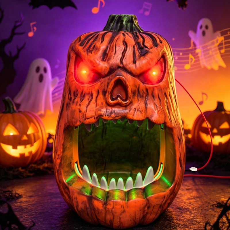 Halloween LED Lighted Pumpkin  - Outdoor Lighting Halloween 评论和价格