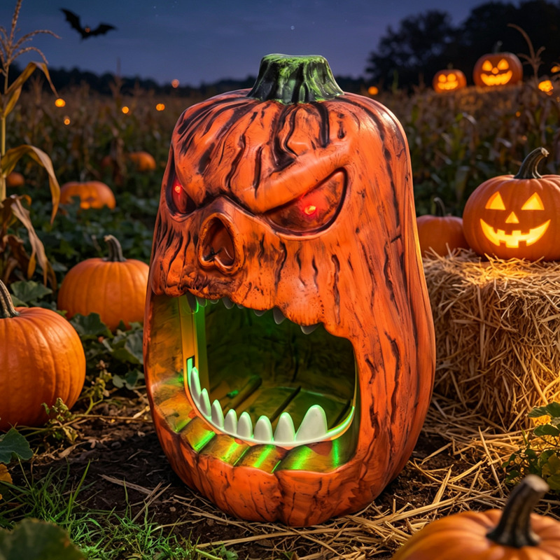 Halloween LED Lighted Pumpkin  - Outdoor Lighting Halloween 评论和价格