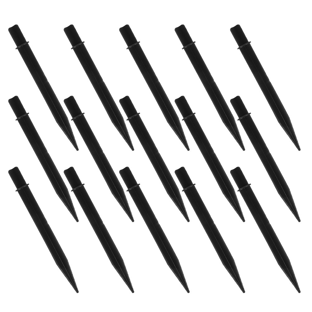 15Pcs Black Ground Stakes for  - Outdoor Lighting Ground 评论和价格