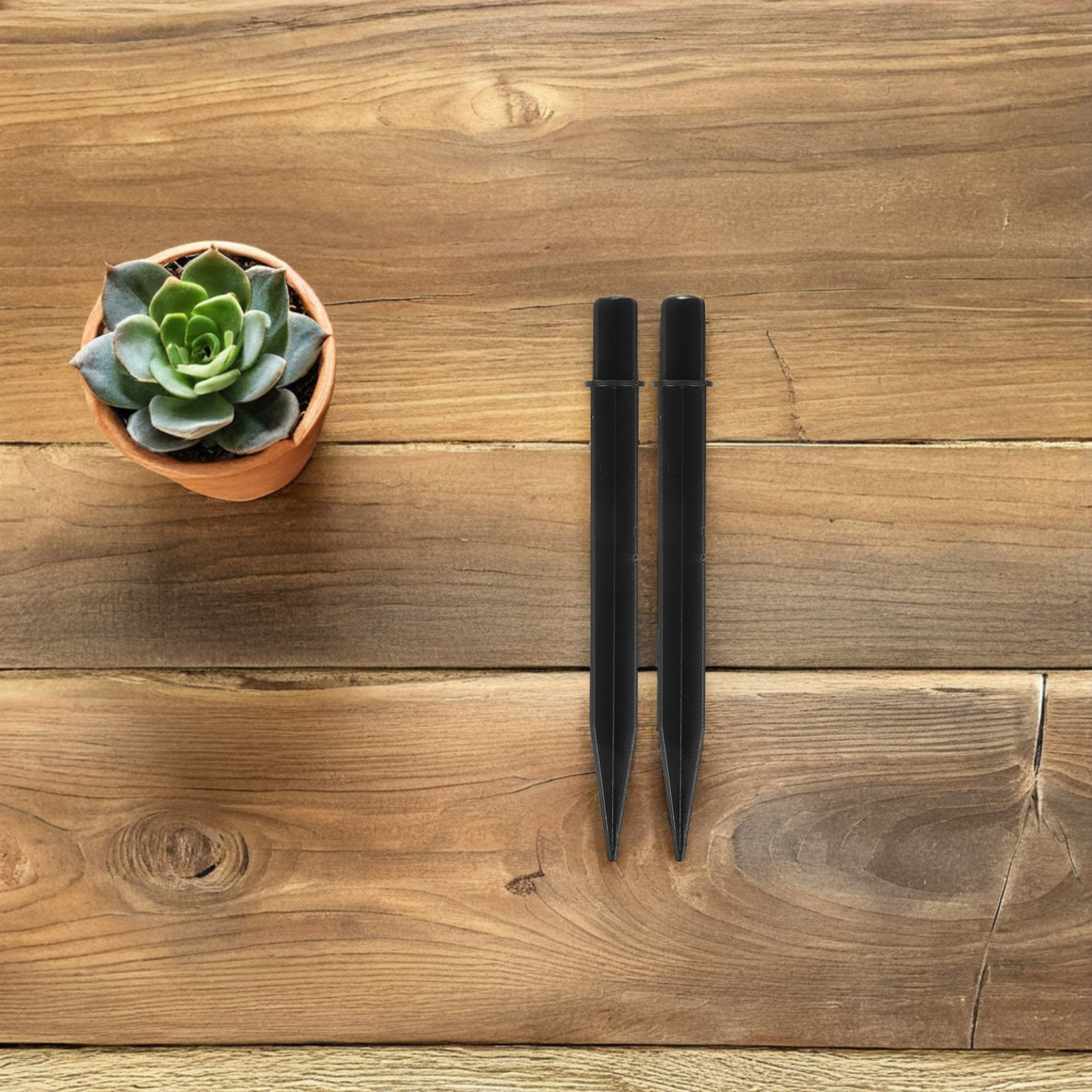 15Pcs Black Ground Stakes for  - Outdoor Lighting Ground 评论和价格