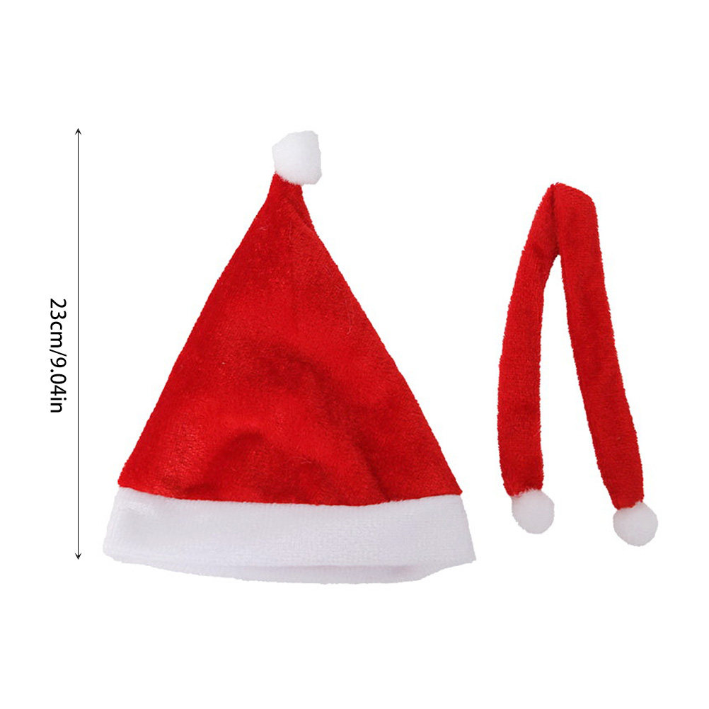 1Set Christmas Hat Scarf Decor - Outdoor Lighting Tree 评论和价格