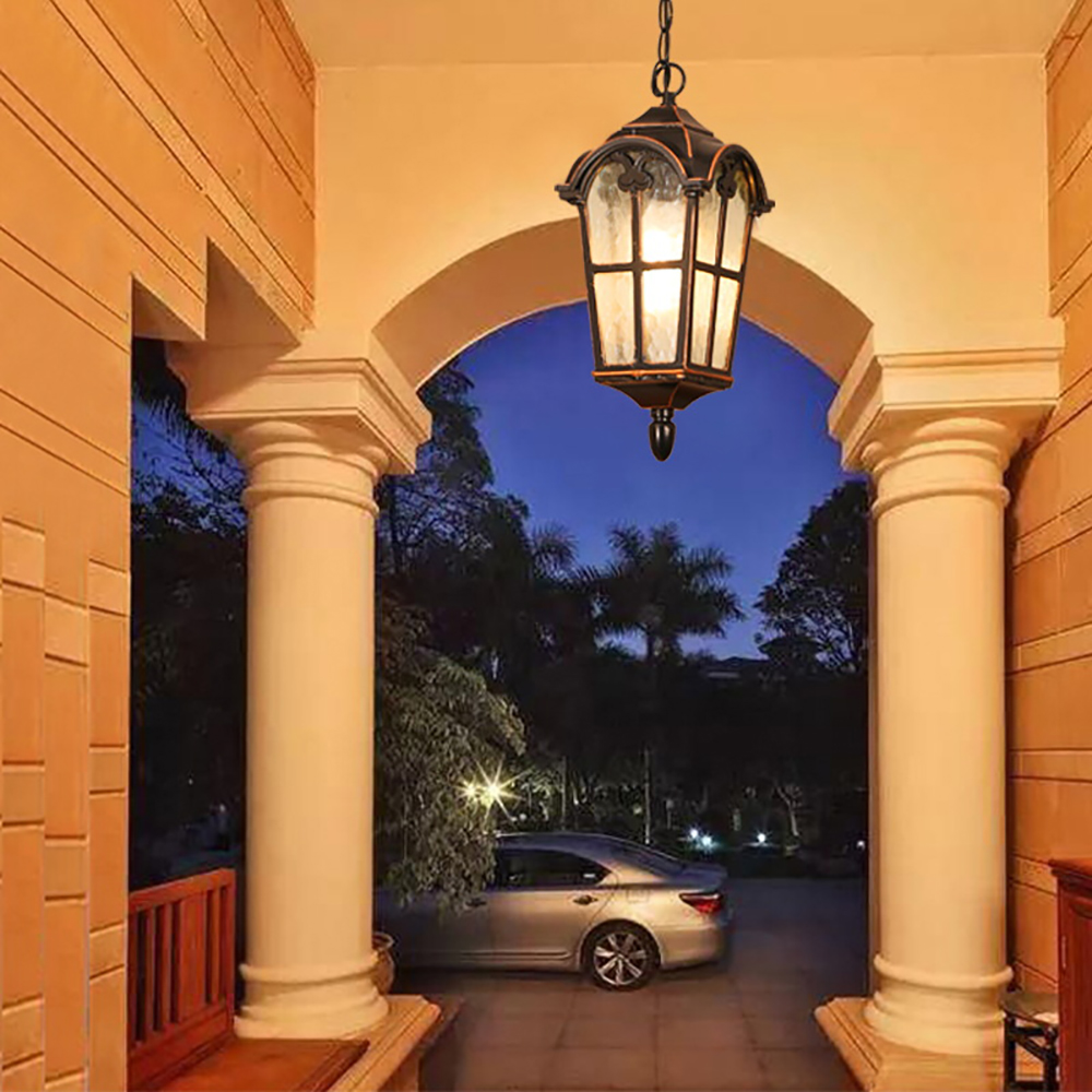 Outdoor chandelier waterproof  - Outdoor Lighting Under Roof 评论和价格
