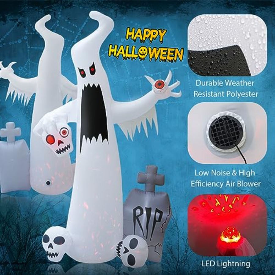 Halloween Outdoor Decorations: - Outdoor Lighting Halloween 评论和价格