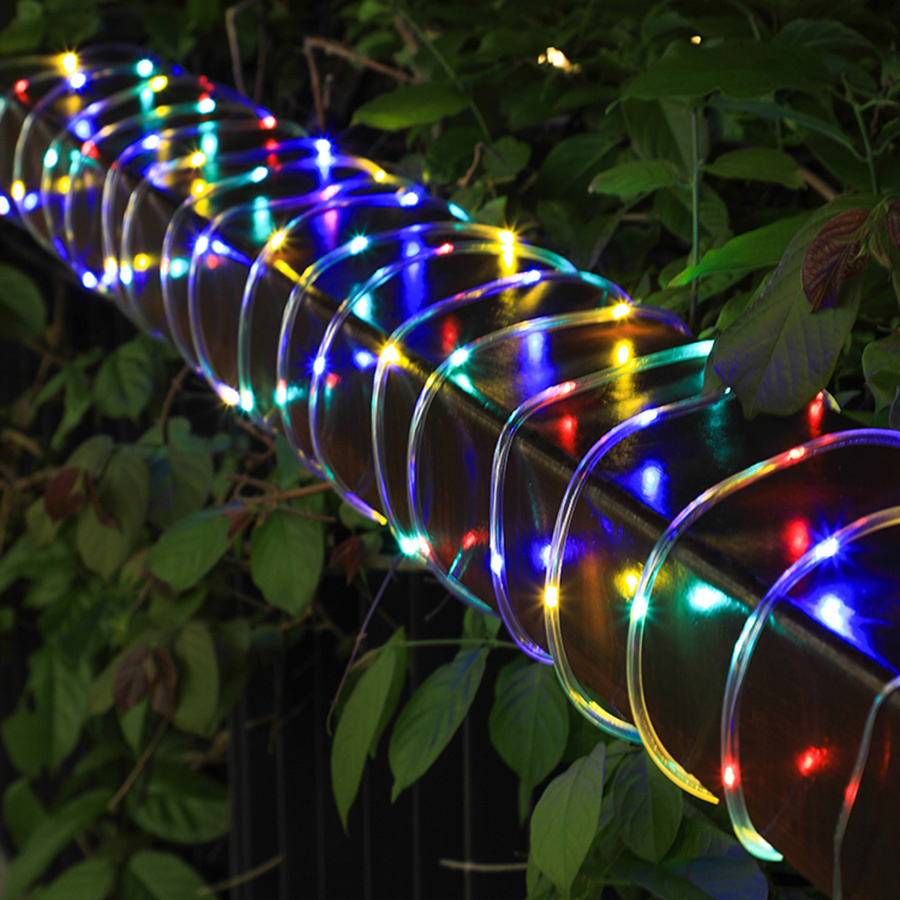LED Outdoor Solar Rope Tube Fa - Outdoor Lighting Year Round 评论和价格