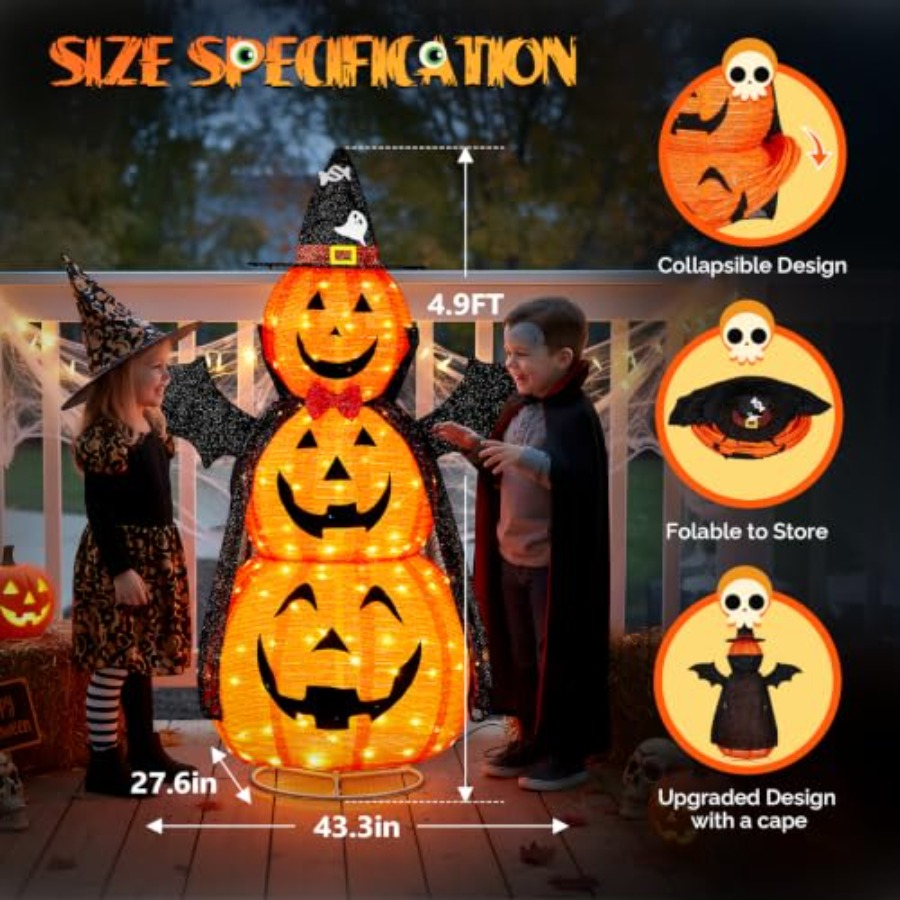 Outdoor Halloween Decorations: - Outdoor Lighting Halloween 评论和价格