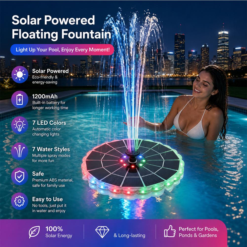 3.5W Outdoor Solar Fountain Pu - Outdoor Lighting Ground 评论和价格