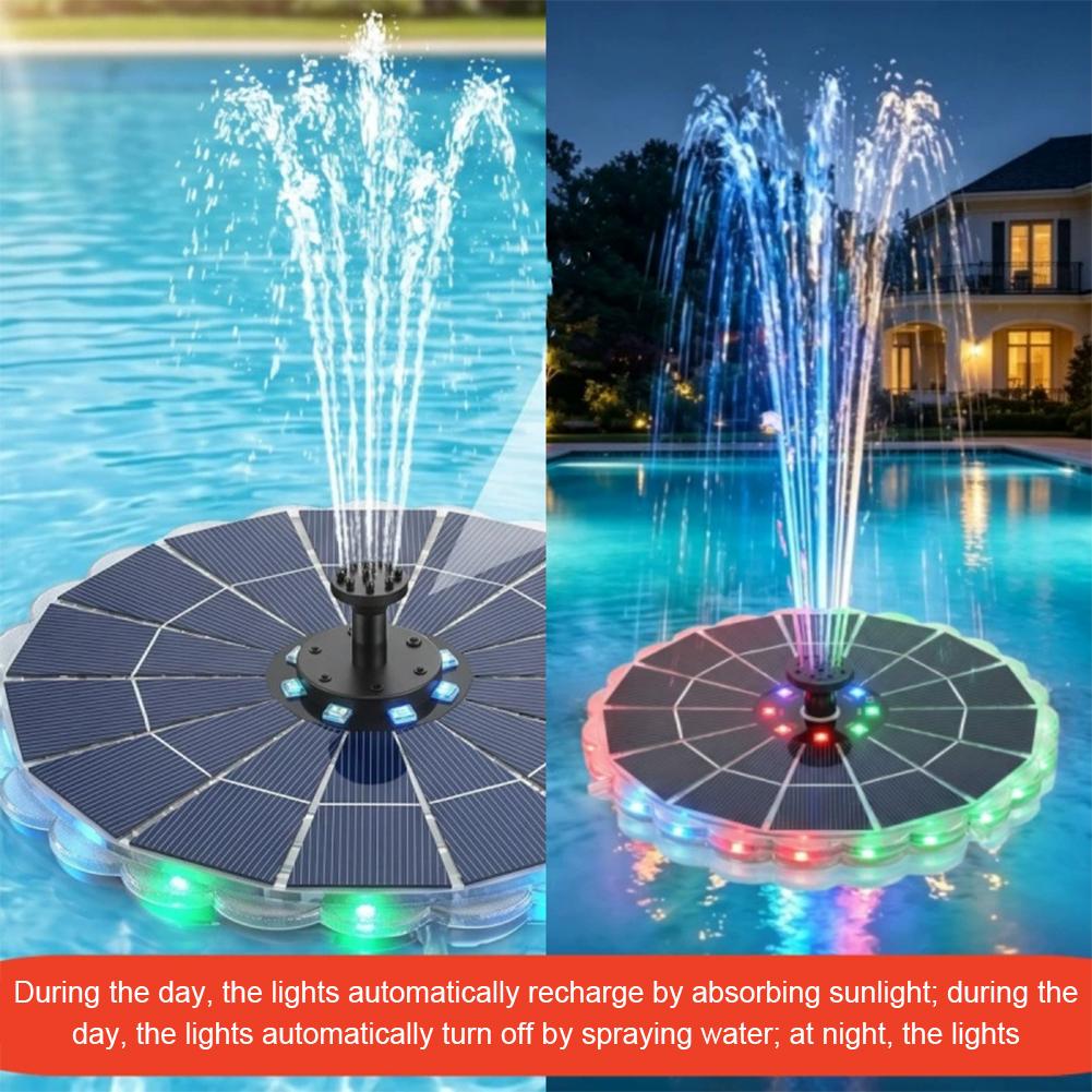 3.5W Outdoor Solar Fountain Pu - Outdoor Lighting Ground 评论和价格