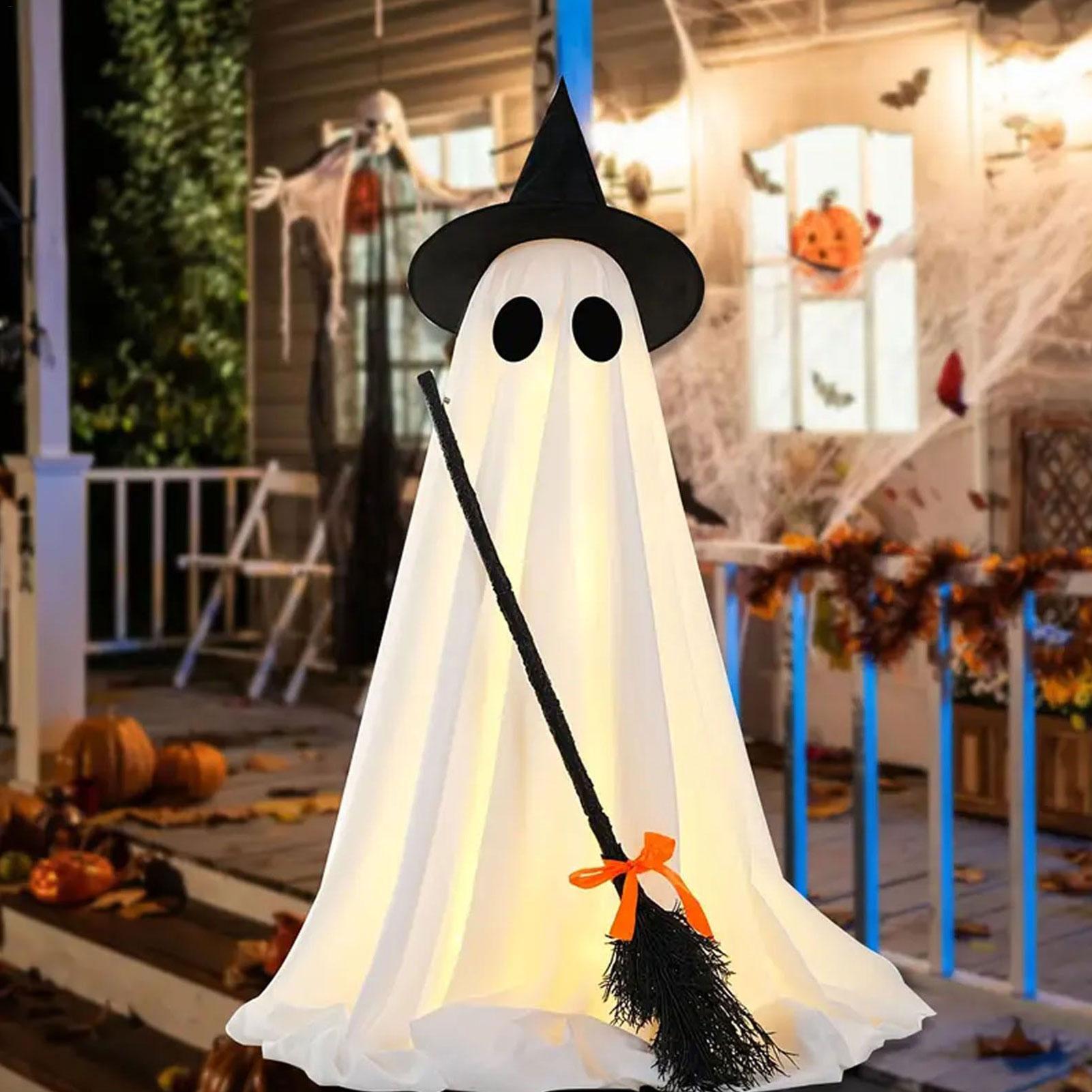 Light Up Ghost Decorations Out - Outdoor Lighting Halloween 评论和价格