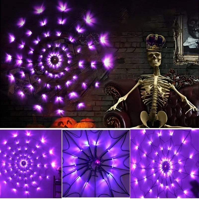 Halloween LED String Light Spi - Outdoor Lighting Halloween 评论和价格