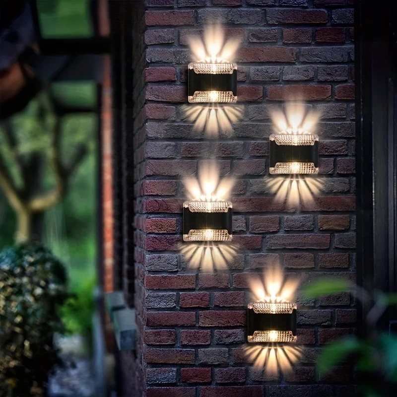 4pc Solar Wall Light: Outdoor  - Outdoor Lighting Jellyfish 评论和价格