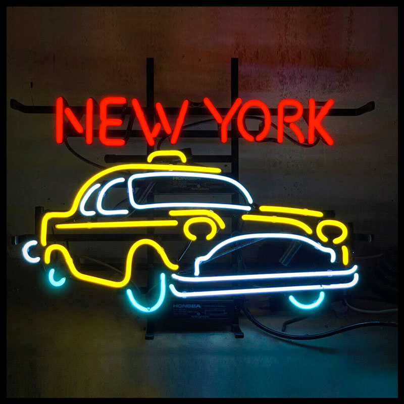 Neon Sign for New York Taxi Ne - Outdoor Lighting York 评论和价格