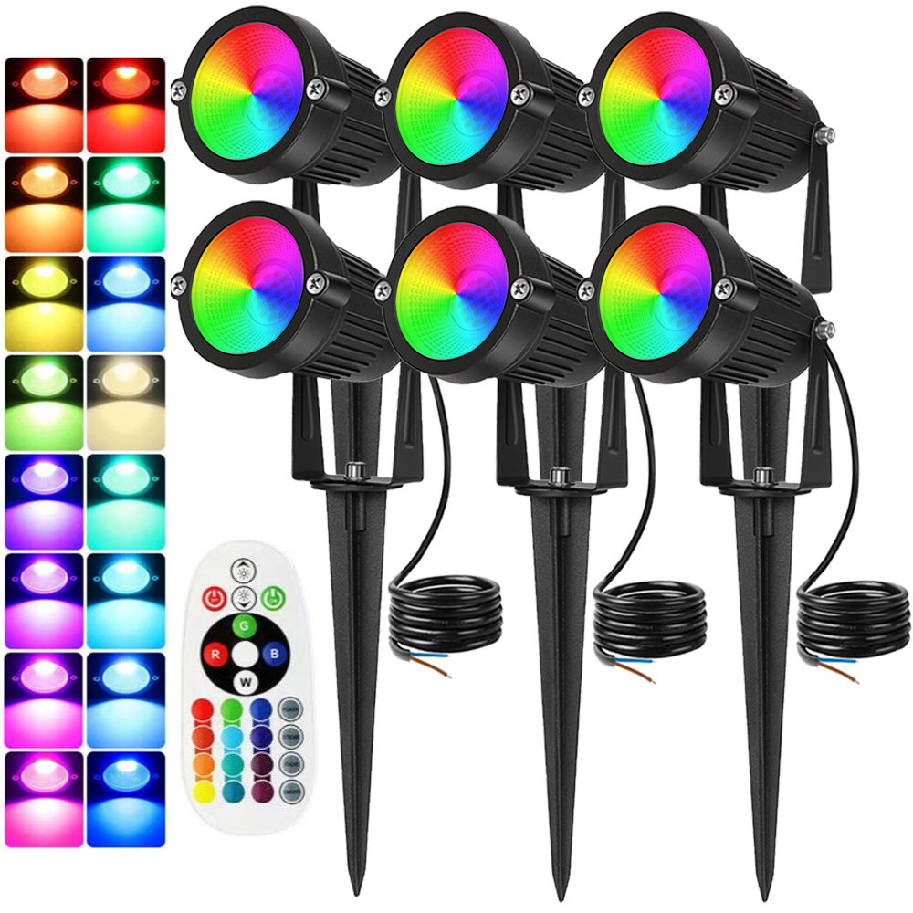 RGBW Landscape Lighting 10W wi - Outdoor Lighting Tree 评论和价格