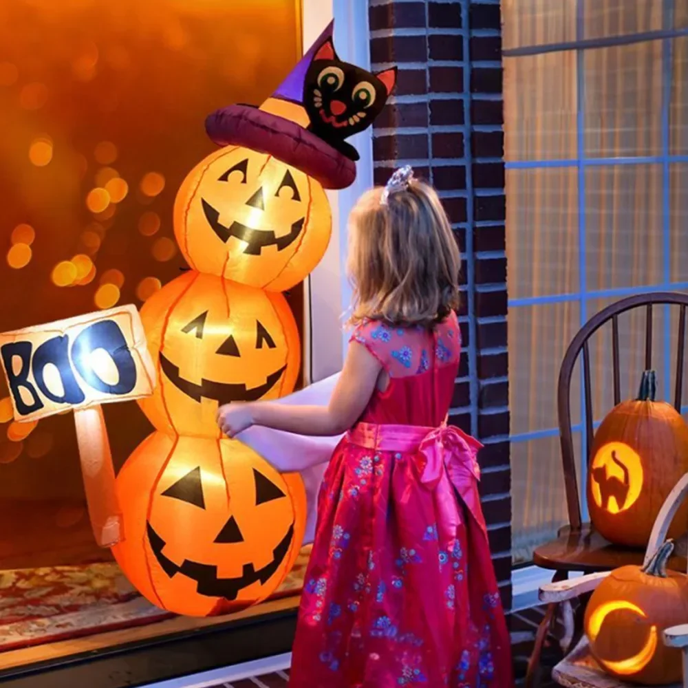 1.6M/5FT Halloween Inflatable  - Outdoor Lighting Halloween 评论和价格