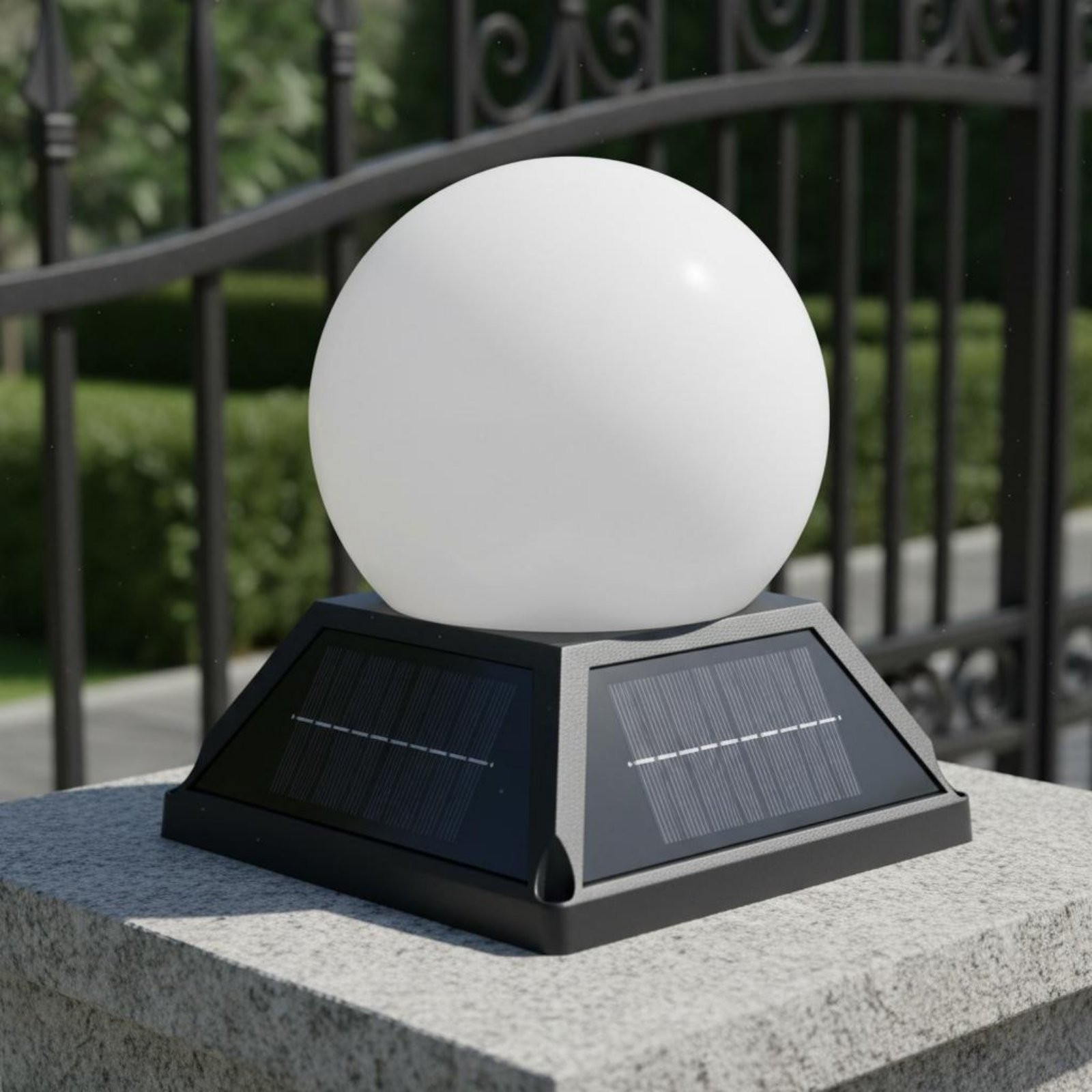 Solar Post Cap Light Wireless  - Outdoor Lighting Controller 评论和价格