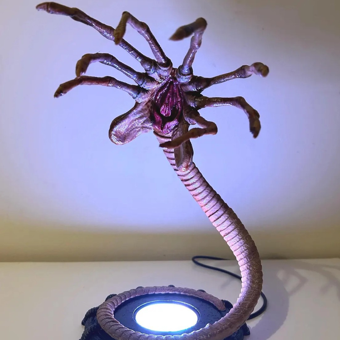 Alien Facehugger Lamp Nightlig - Outdoor Lighting Halloween 评论和价格