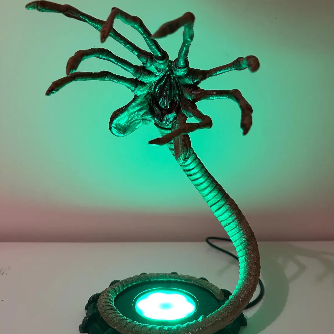 Alien Facehugger Lamp Nightlig - Outdoor Lighting Halloween 评论和价格