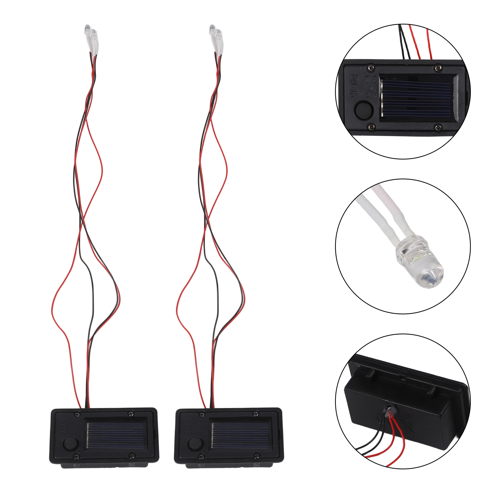 2pcs Solar Light Boxes Replace - Outdoor Lighting Ground 评论和价格