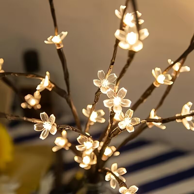 1/2PC 20LED Cherry Blossom Tre - Outdoor Lighting Tree 评论和价格