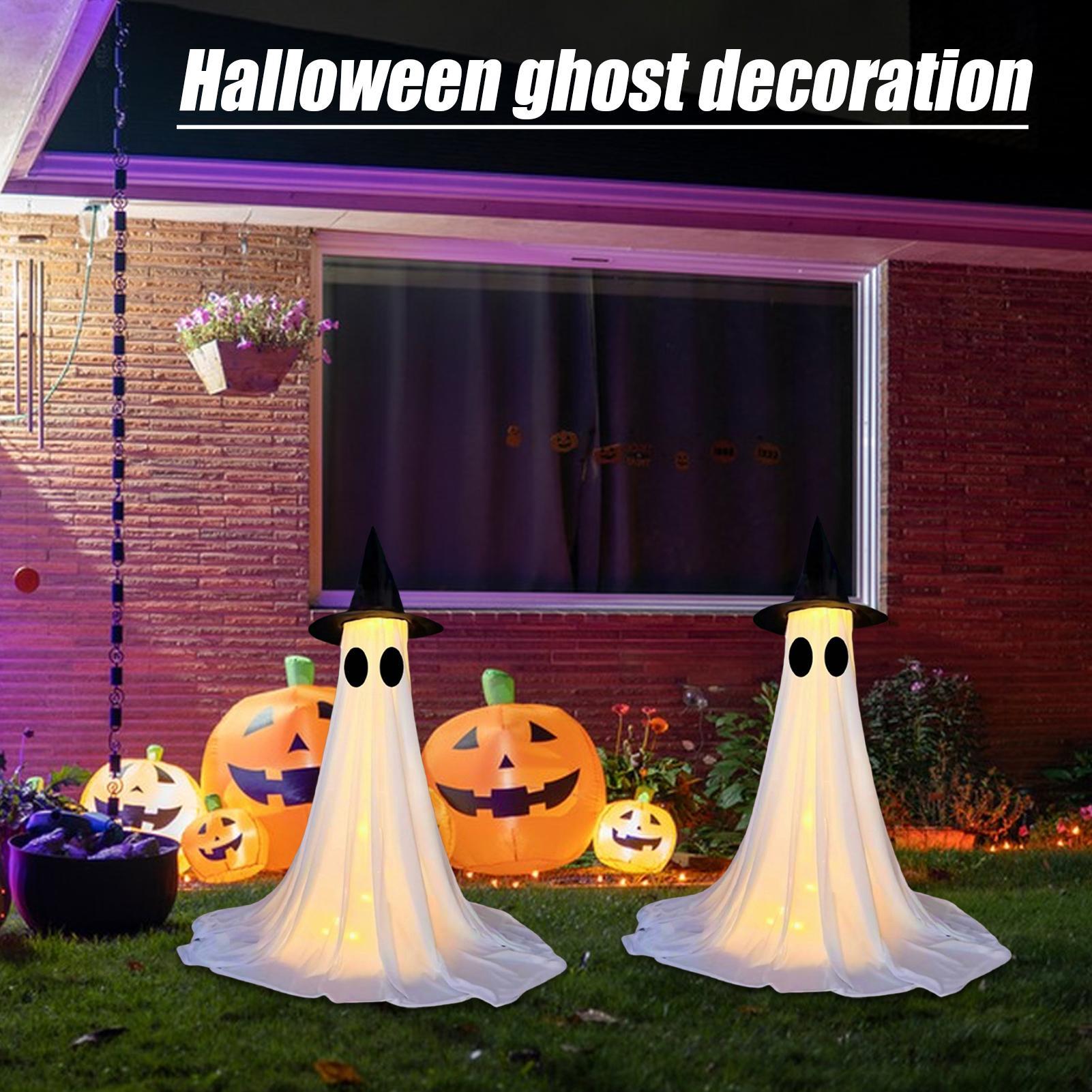 Ghost Light Up Decor Outdoor H - Outdoor Lighting Halloween 评论和价格
