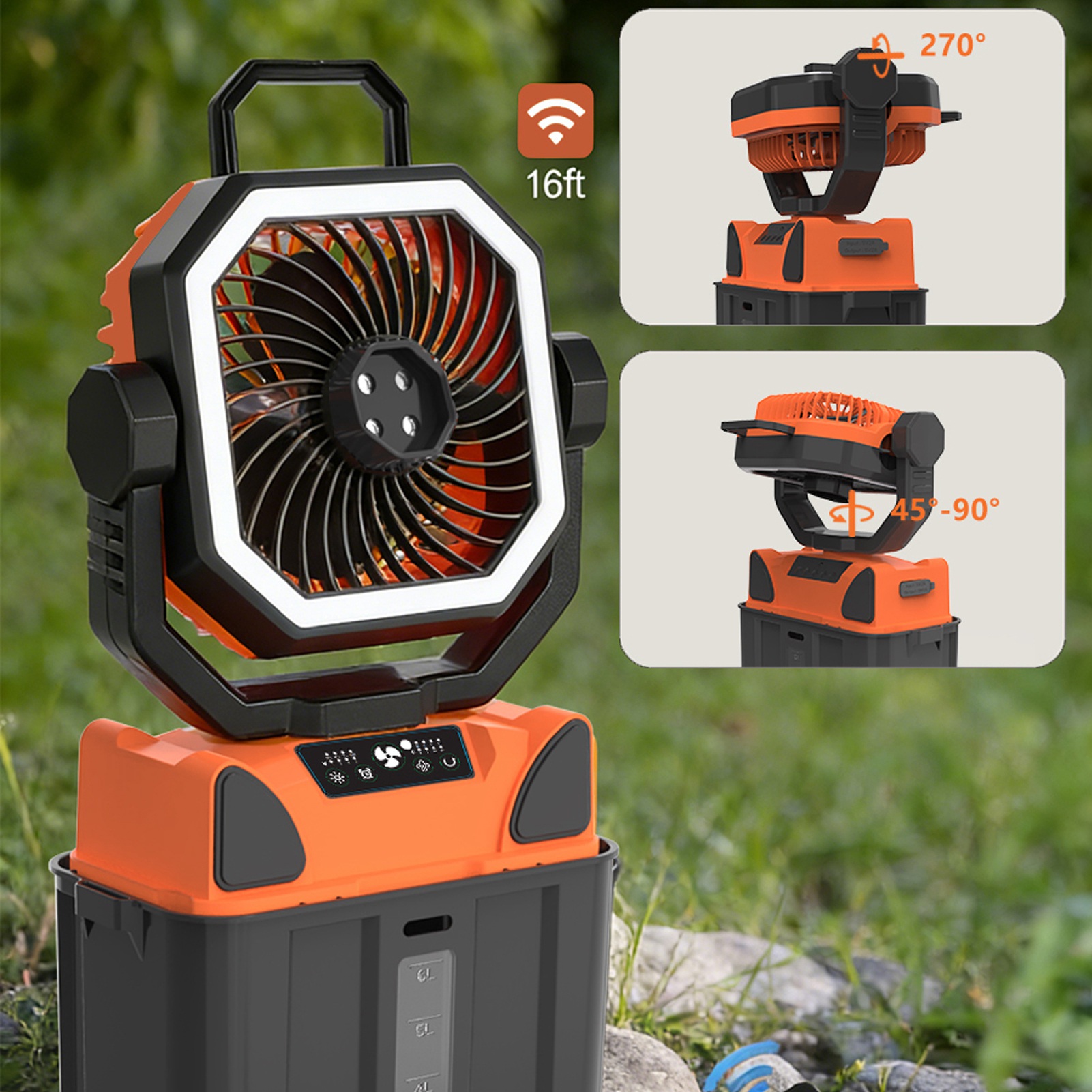 Rechargeable Camping Fan with  - Outdoor Lighting Controller 评论和价格
