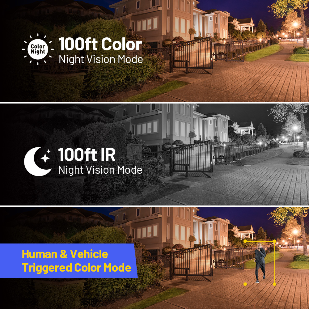 ANNKE 12MP PoE Security Camera - Outdoor Lighting Under Roof 评论和价格