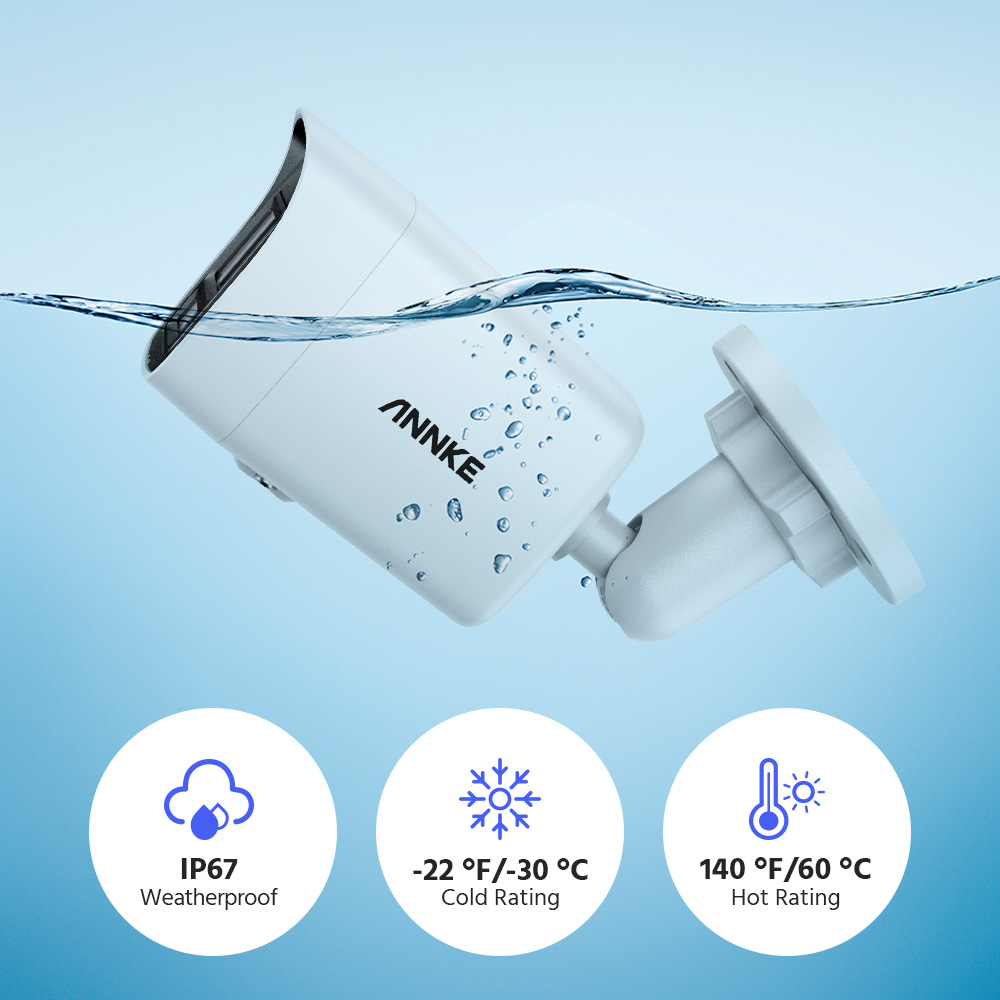 ANNKE 12MP PoE Security Camera - Outdoor Lighting Under Roof 评论和价格